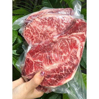 Combo nho + beaf steak