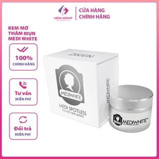 Kem mờ thâm mụn medi white chính hãng - medi spotless - kem mờ thâm mụn sáng da medi white