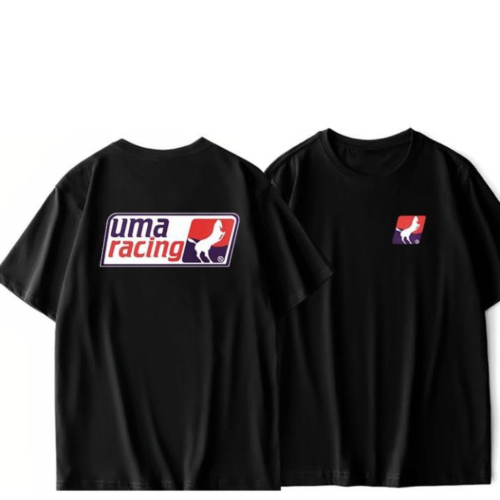Gia tot Áo thun unisex racing biker UMA v.2 nam nữ tay ngắn có big size (40kg-110kg)