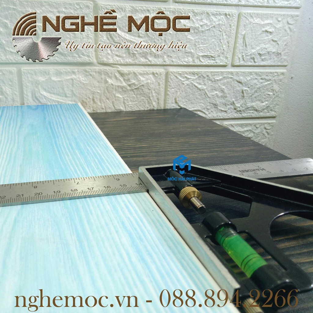 Thước Ke Góc Vuông Di Chuyển Đa Năng Harden 580720 - Nghề Mộc