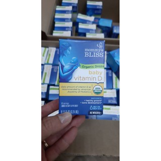 Vitamin D3 Mommys Bliss Organic Drop Mỹ