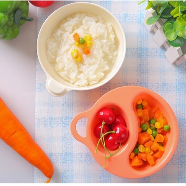 Khay Ăn Dặm Chia Ngăn Inomata Cho Bé Ăn Dặm Kiểu Nhật