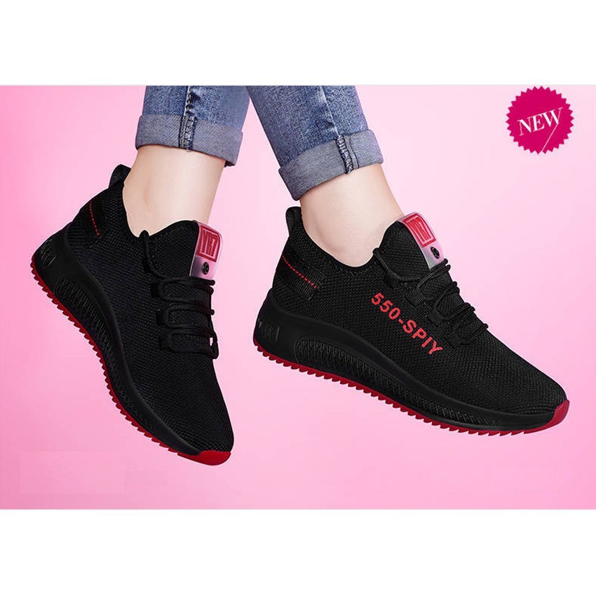 Giày Thể Thao Nữ SNEAKER YR Đi Bộ - mã 550