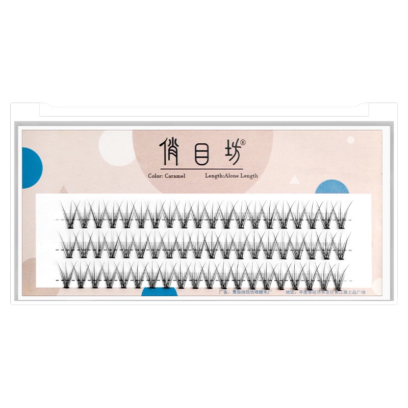 Lông Mi Giả Tự Nối Mi Chữ V Mix Size 9-10-11mm