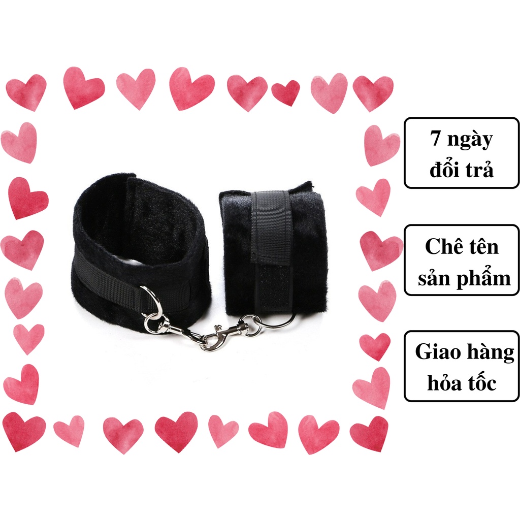 Còng tay tình yêu dụng cụ trói tay cho cặp đôi tìm kiếm sự mới lạ và thăng hoa cuộc yêu - Phanxy