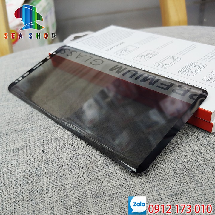 Kính chống nhìn trộm Samsung Galaxy Note 8, Note 10 Plus full màn hình 9D - Kính cường lực Note 8, Note 10 Pro