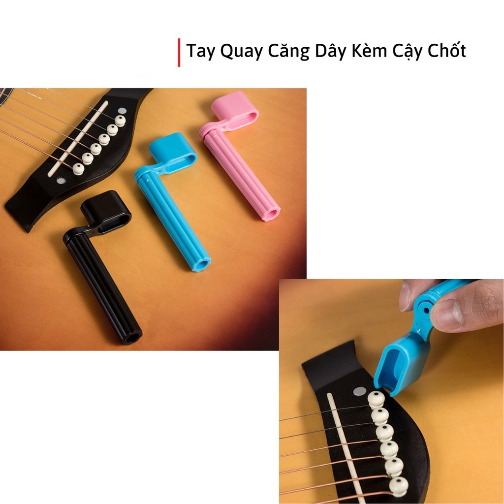 TAY QUAY LÊN DÂY - QUAY TAY KHOÁ GUITAR KHOÁ UKULELE