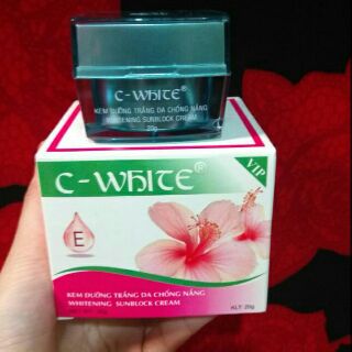 kem c white trắng da chống nắng 20g