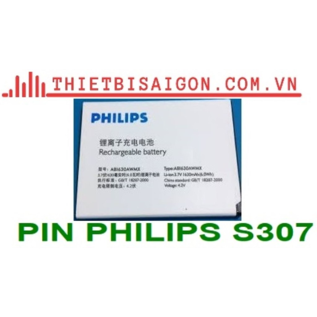 PIN PHILIPS S307 [ PIN XỊN ]