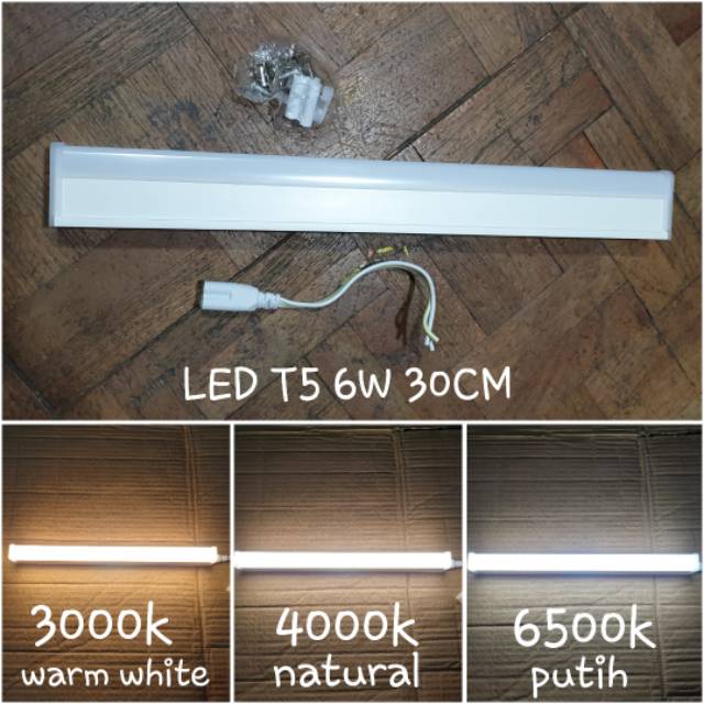 Đèn Led Neon Tl 6w 30cm / T5 Tube 6 Watt Chất Lượng Cao