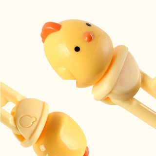 4Pcs/Set Kids Feeding Children Tableware Fork & Knife & Chopsticks Set