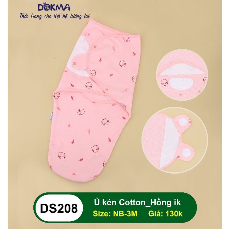 [ Chính Hãng] Ủ kén cotton cho bé Dokma