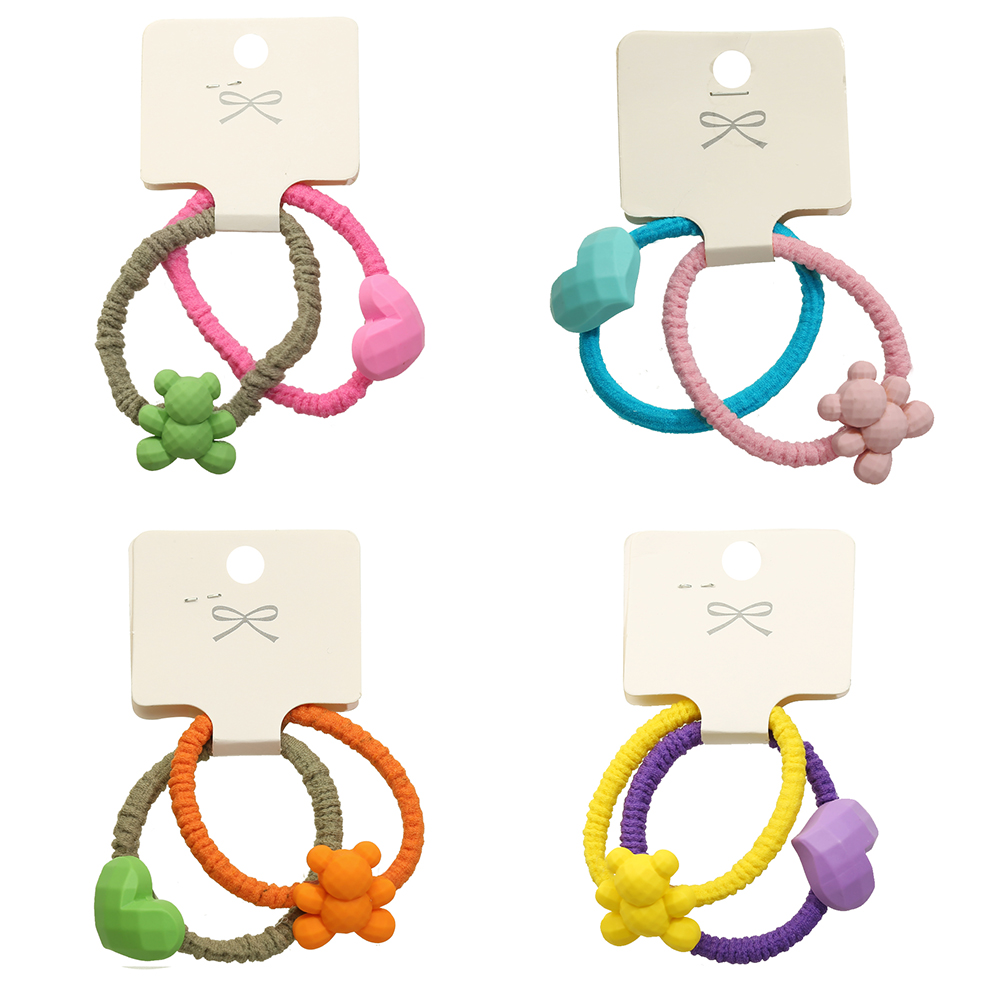 Set 2 Dây Buộc Tóc Xinh Xắn Dành Cho Nữ