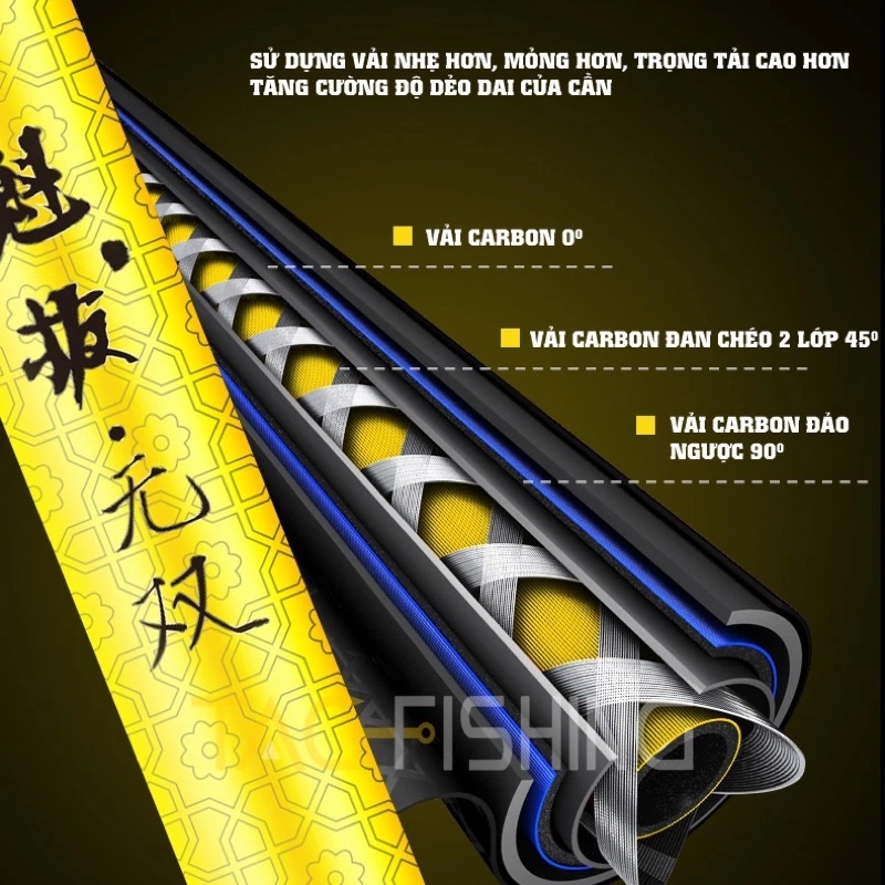 Cần Tay Vua Câu Hoàng Vương Vô Song - Chính Hãng