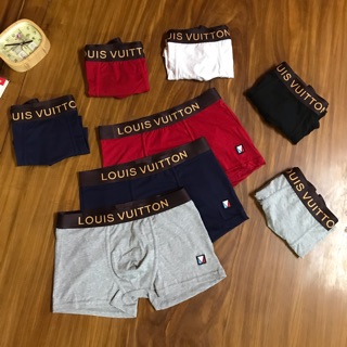 Combo 3 quần lót nam - sịp nam - quần boxer Louis Vuitton