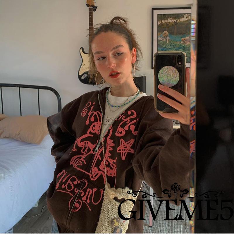 Áo Khoác Nữ Dài Tay Có Mũ Thời Trang Hàn