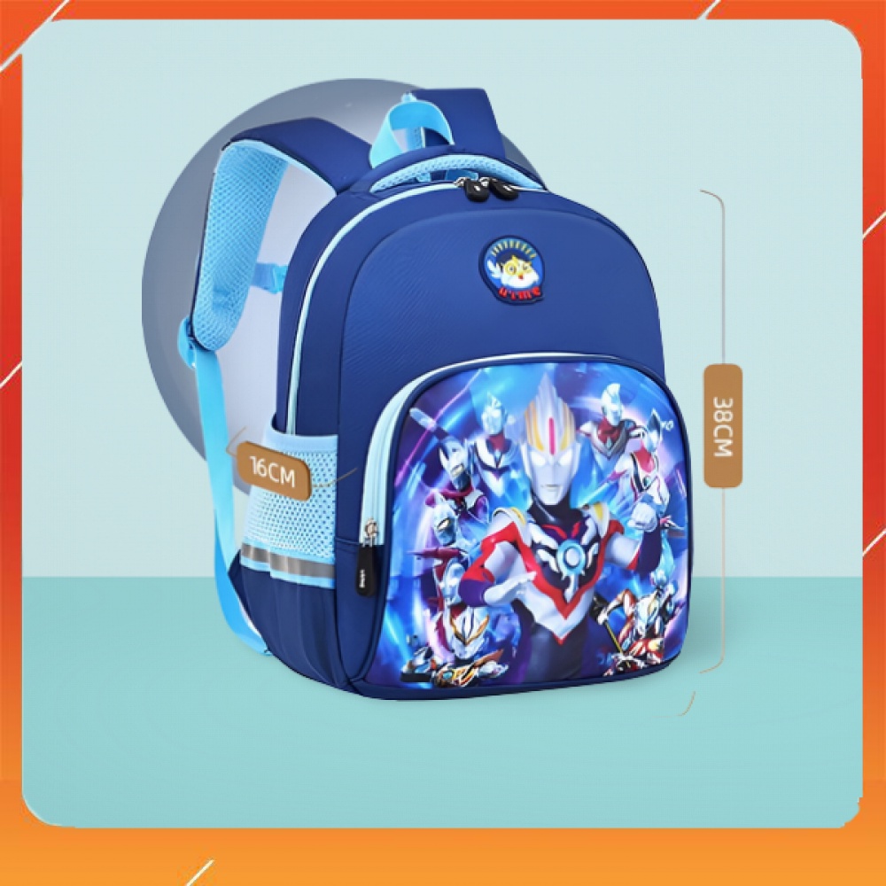 Balo tiểu học bé gái, bé trai siêu nhân nhện nhiều ngăn dành cho bé từ lớp 1-5