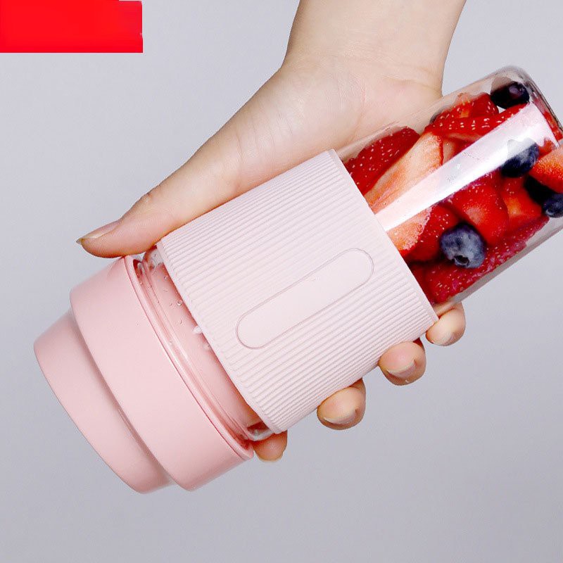 Máy xay sinh tố mini cầm tay 4 lưỡi, Máy xay cầm tay Juicecup - Fruitcup - Juicer mẫu mới 2021 bảo hành 1 đổi 1