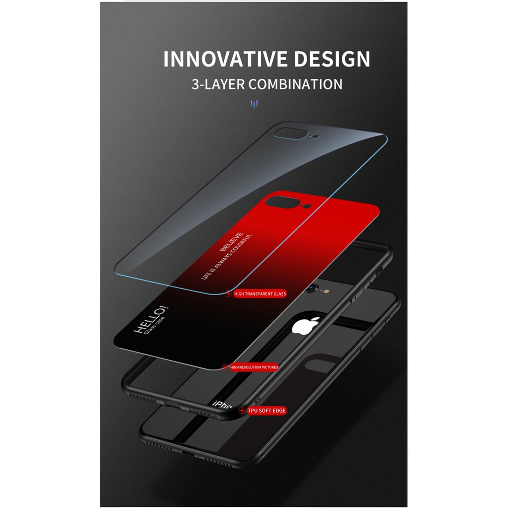 Ốp điện thoại cứng cao cấp cho Xiaomi Redmi Note 8 Note 8 Pro