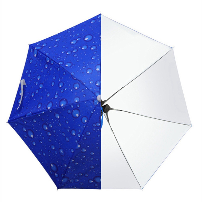 Dù đội đầu che nắng/mưa chống tia UV tiện dụng cho câu cá/đi trên đường