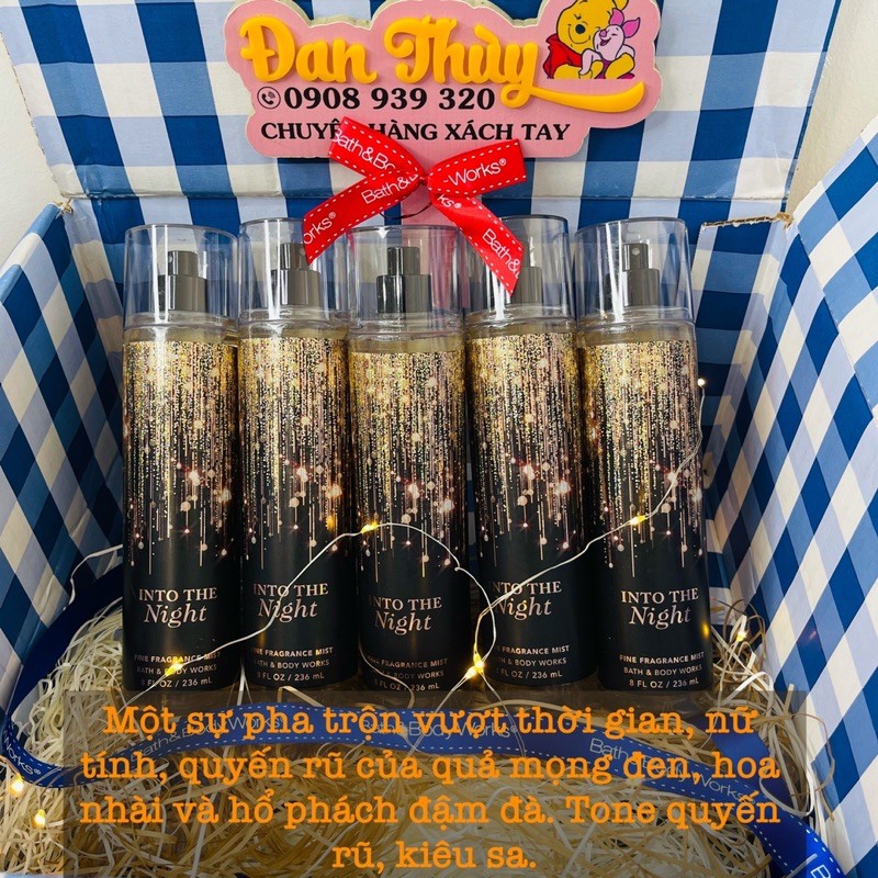 BATH BODY WORKS (US Authentic) - Dưỡng toàn thân Into the Night | BigBuy360 - bigbuy360.vn