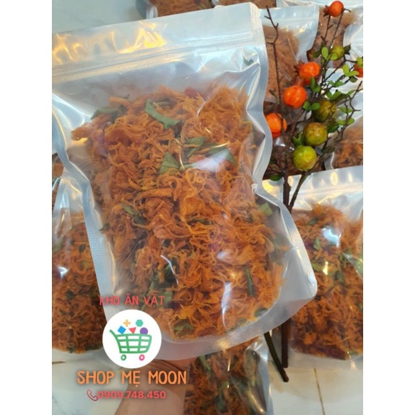 1KG KHÔ GÀ LÁ CHANH LOẠI 1 - TÚI ZIP 500GR