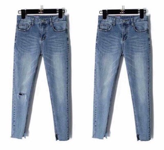 Quần jeans xanh skinny size 29