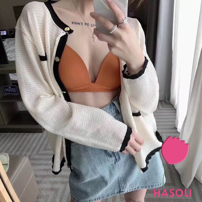 Áo Ngực Nữ Su - Áo Lót Không Gọng Mút Mỏng AL50