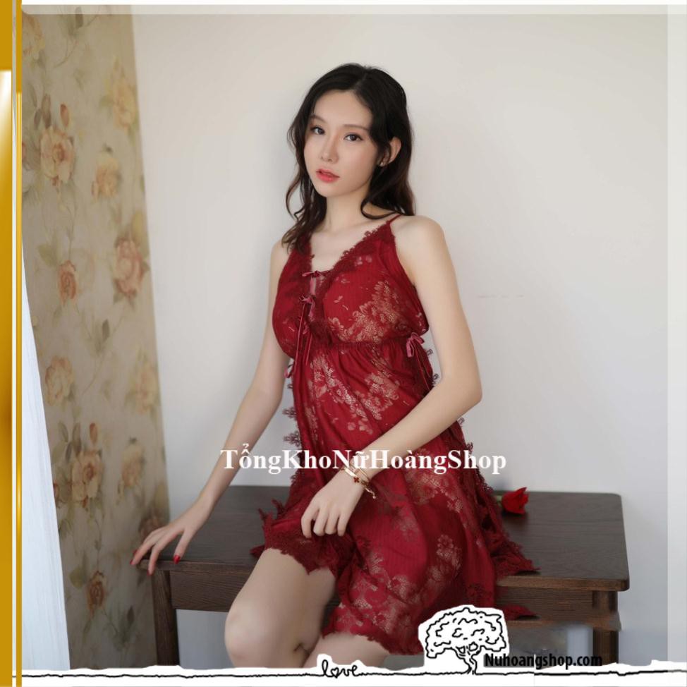 [FlashSale Giá Sỉ] Váy ngủ gợi cảm siêu quyến rũ V612