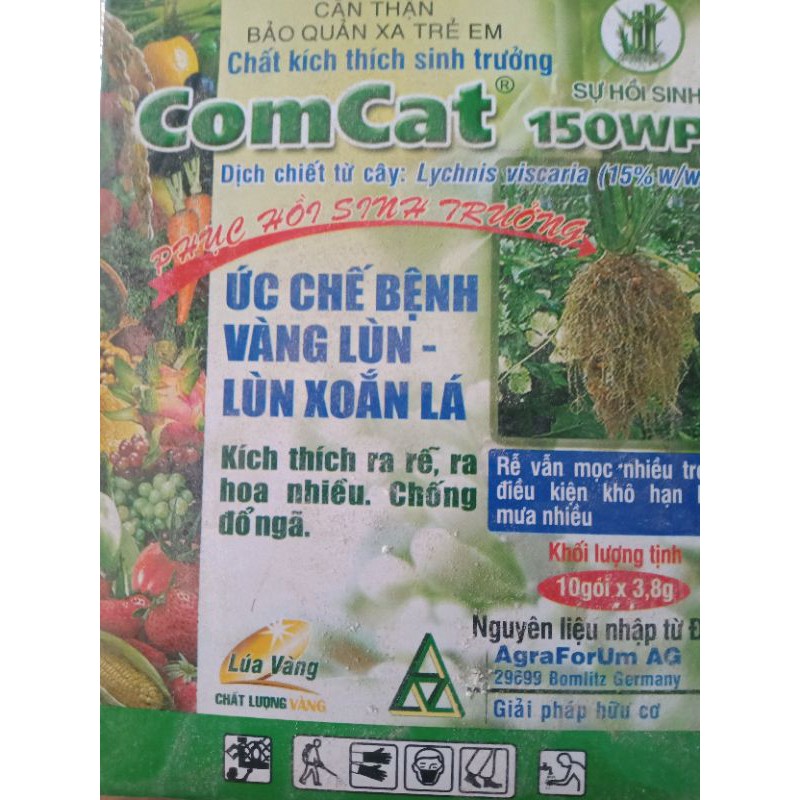 PHÂN BÓN LÁ  chống vàng lá, xoăn ngọn,