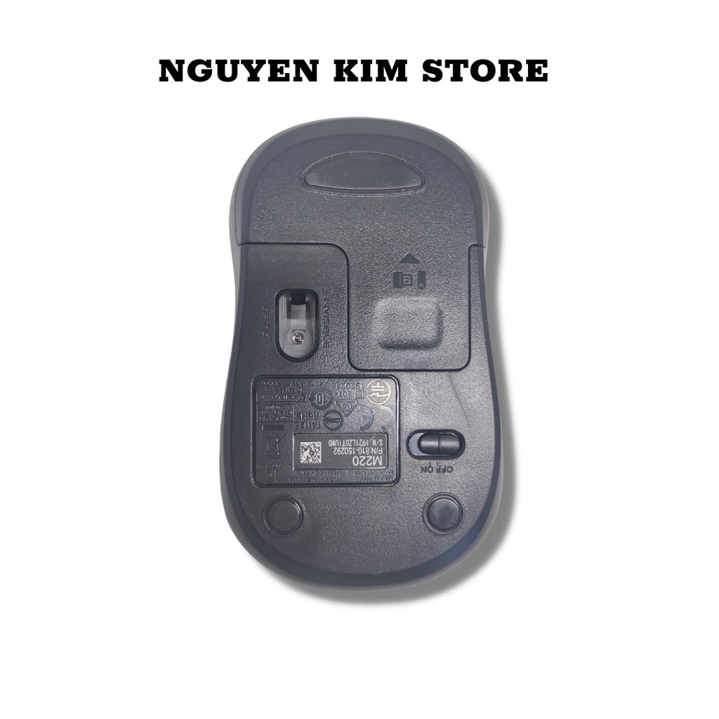 Chuột Máy Tính Không Dây Logitech M220 Không Tiếng Động- Có Công Tắc On/Off - Độ Nhạy Cao - Bảo Hành 12 Tháng