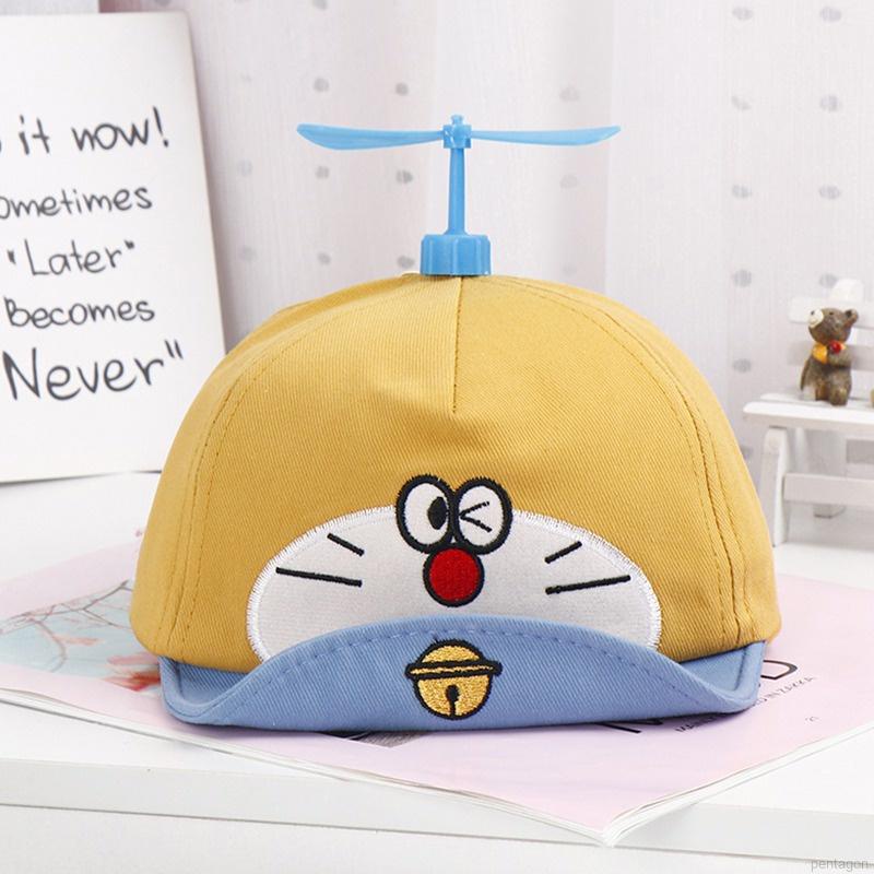 Mũ Lưỡi Trai Che Nắng Chất Liệu Mềm Mại Thoáng Khí In Họa Tiết Hoạt Hình Dễ Thương Thời Trang Cho Bé