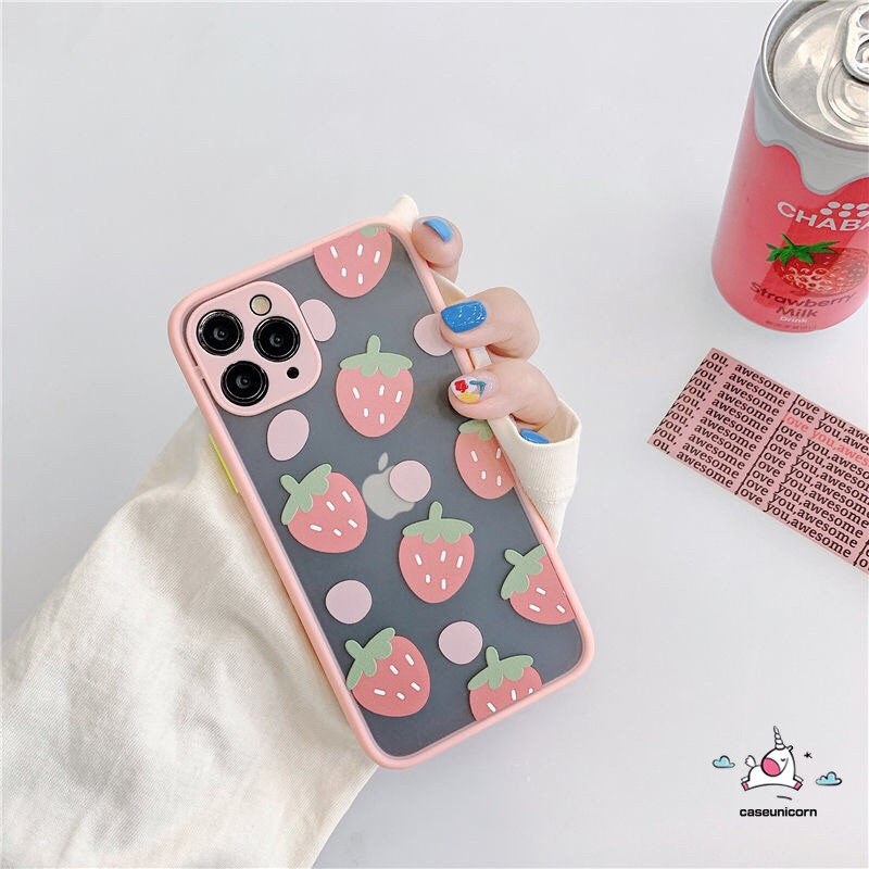 Ốp điện thoại in hình trái cây xinh xắn cho Iphone 11 Iphone 8plus 7plus 6 6s Plus 7 8 X Xs Max Xr 11pro Max Se 2020 | BigBuy360 - bigbuy360.vn