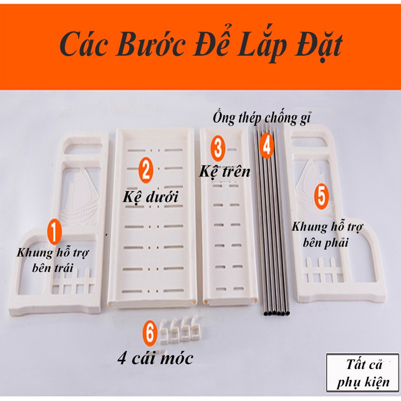 Kệ Đựng Gia Vị Nhà Bếp Tiện Lợi Đa Năng Limo.H | BigBuy360 - bigbuy360.vn