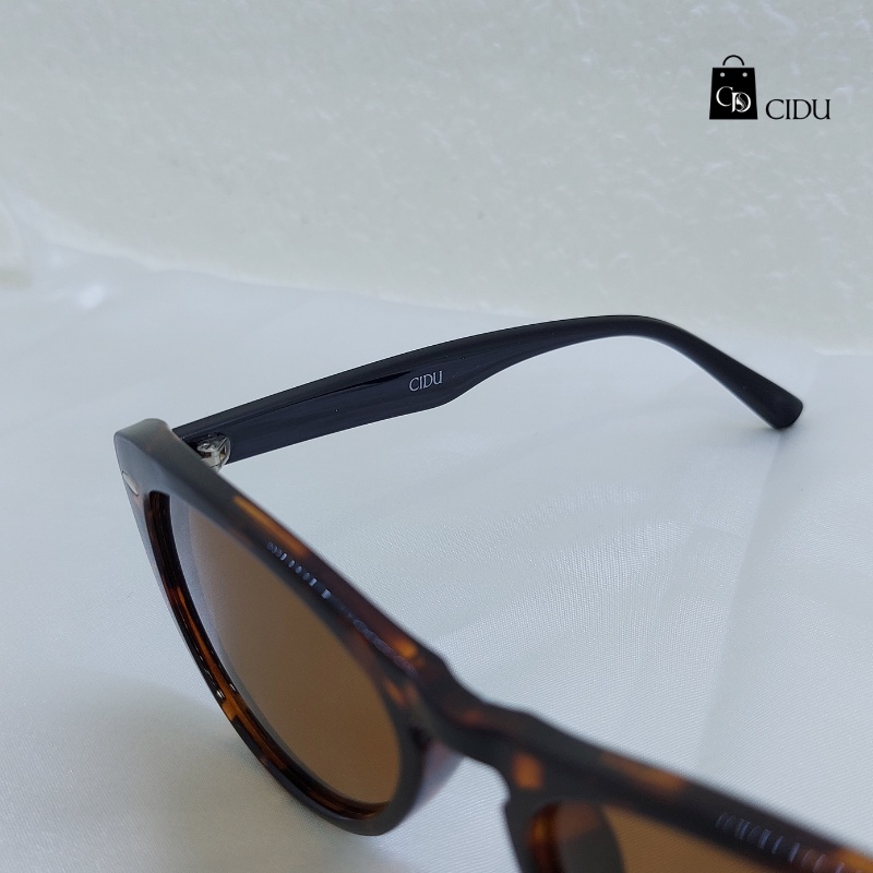 Kính râm Bầu Dục Gọng Đồi Mồi Cidu Mk22