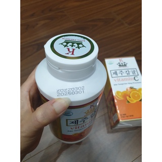 Viên ngậm Vitamin C Hàn Quốc (Jeju Tangerine King Premium Vitamin C)