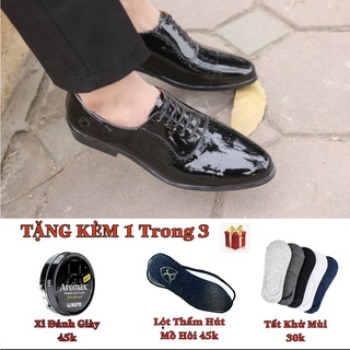 Giày Da Nam Công Sở Buộc Dây Giá Rẻ Mã L132 Giá Chỉ 199K