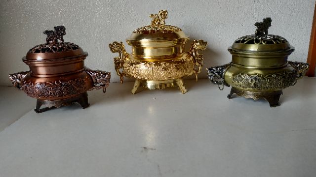 Lư trầm mini 15x15 cm