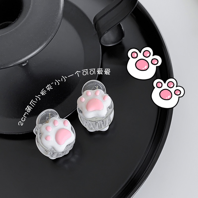 Kẹp tóc mini gấu nơ trong suốt phong cách hàn quốc giá rẻ K144