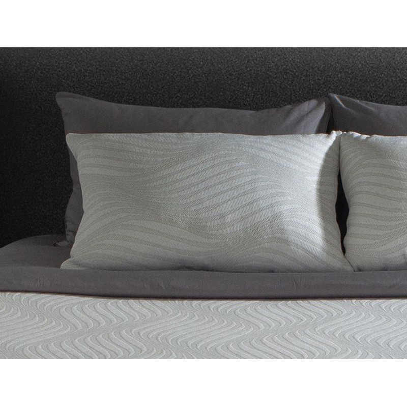 Gối Cao Su Thiên Nhiên Liên Á OVAL Grey 45x65x12cm