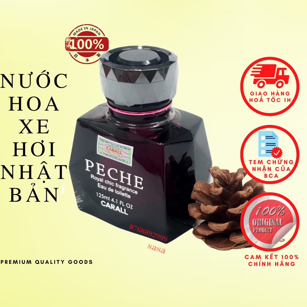 Nước hoa cao cấp PECHE - Phù hợp ô tô, phòng khách, bàn làm việc