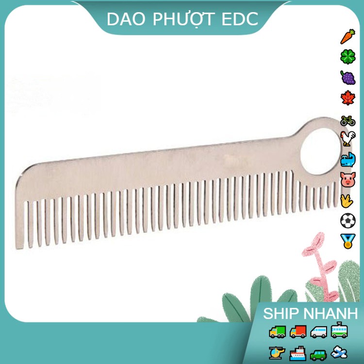 Lược EDC - Thép Không Gỉ