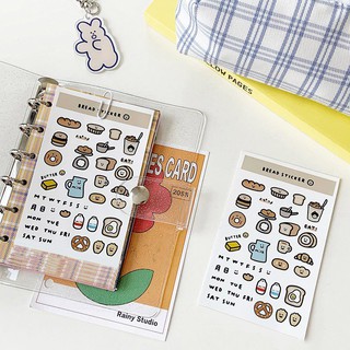 Set Sticker Mini bánh các loại cute dễ thương 🥯
