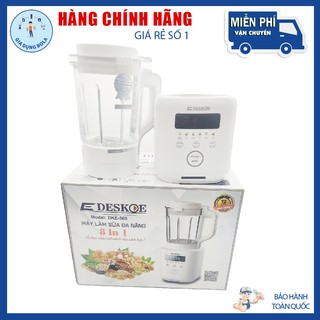 Máy làm sữa hạt đa năng Desko DK565 - Bảo hành chính hãng 12 tháng, công suất lớn. tiện lợi