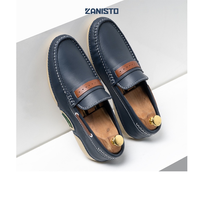 Giày lười da nam Zanisto cao cấp mã CS559 - Bảo hành 24 tháng