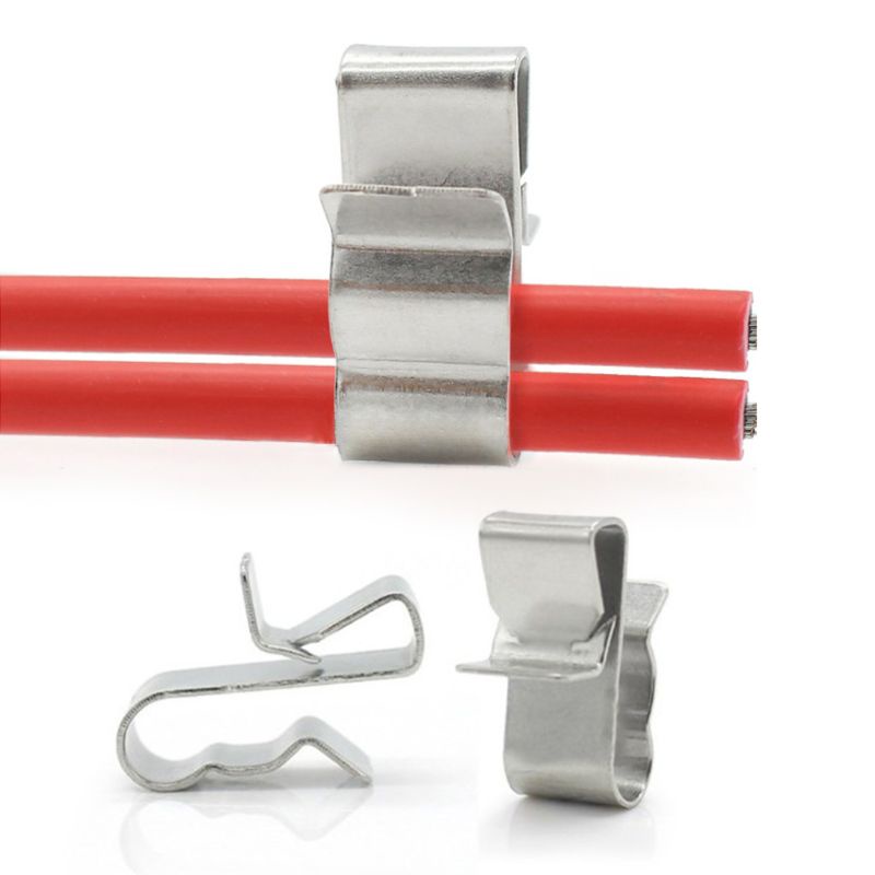 Set 50 Kẹp Dây Cáp Sử Dụng Năng Lượng Mặt Trời Tiện Dụng