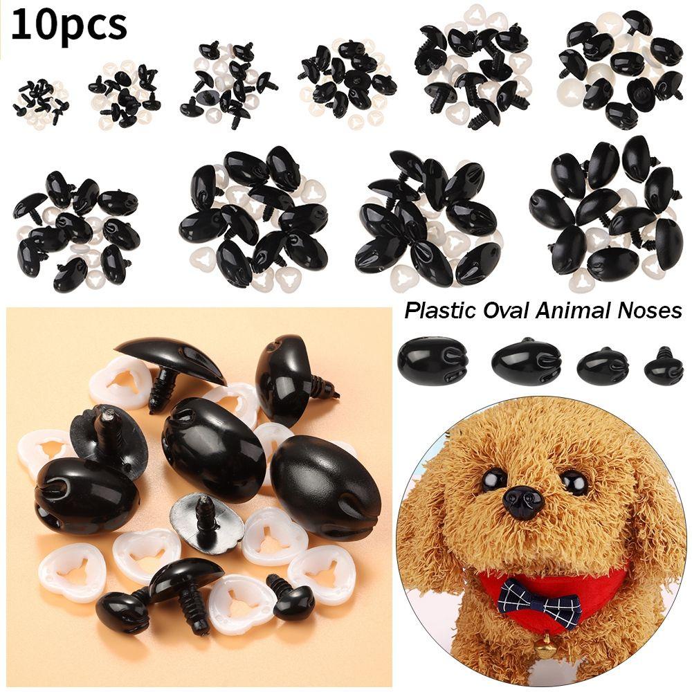 Bộ 10 Nút Mũi Bầu Dục DIY Cho Búp Bê