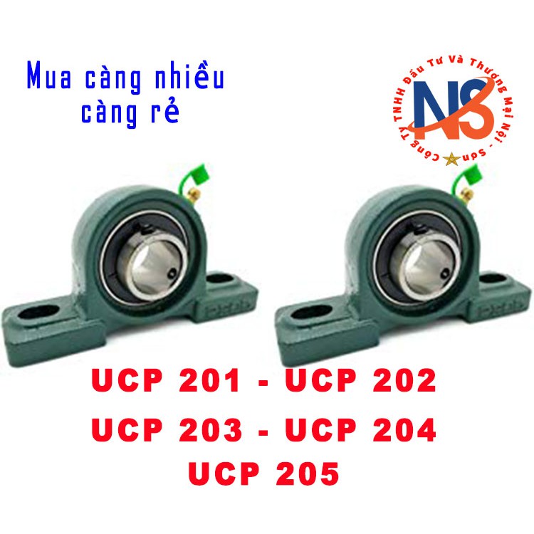 Gối bi UCP 201, 202, 203, 204, 205