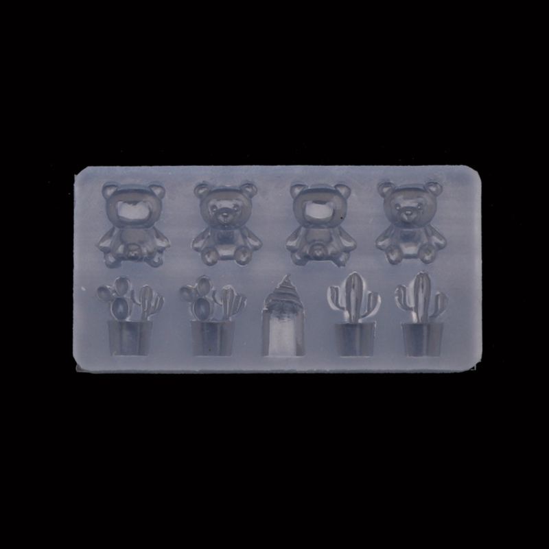 Khuôn Silicone Tạo Hình Trang Trí Móng Tay 3D DIY