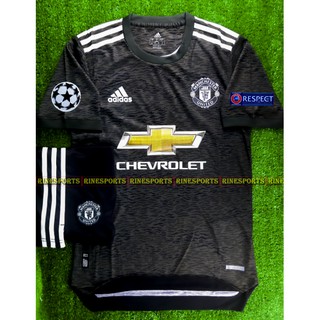 Bộ Áo bóng đá Mu đen 2020-2021 (Body Fix PLayer) hàng Thailand chuẩn thi đấu 100%Nhận hàng Ok mới trả tiền